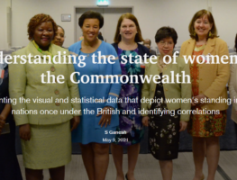 Understanding the state of women in the Commonwealth